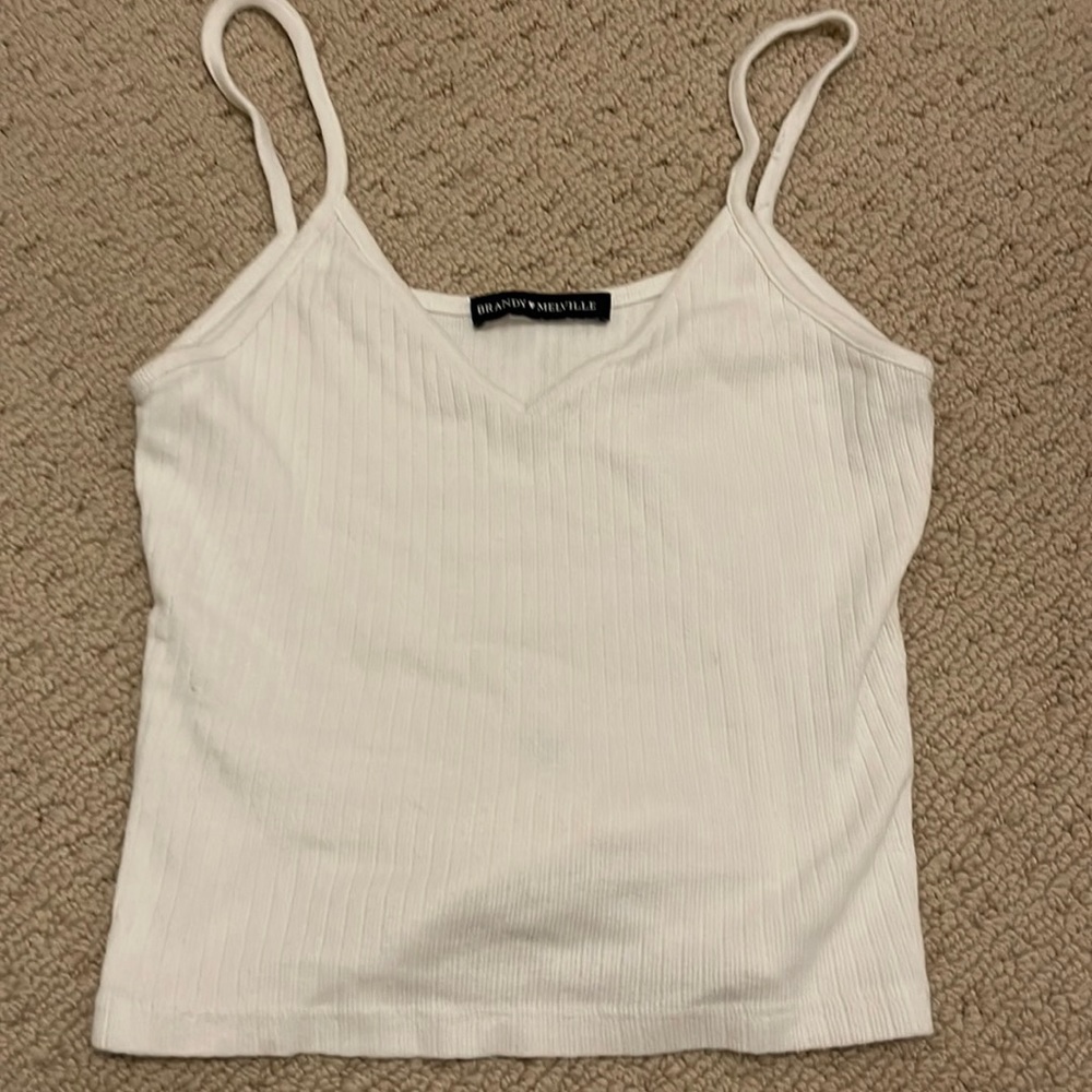 Brandy Melville white tank